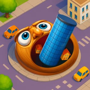 Brainrot World Hole.io