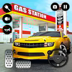 City Gas Station Simulator