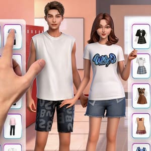 Fashion Couple Dress Up