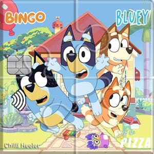 Jigsaw Puzzle: Bluey Credit Card