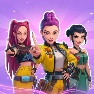 KPop Demon Hunters Rumi Merge