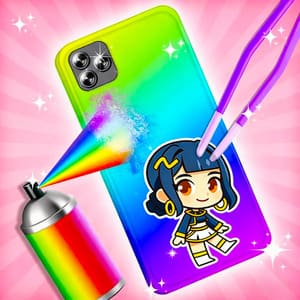 Princess Clear Phone Case DIY