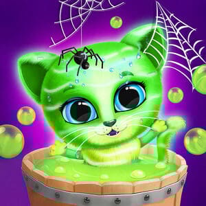 Scary Makeover Halloween Pet Salon