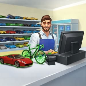 Supercar Collection Shopping Simulator