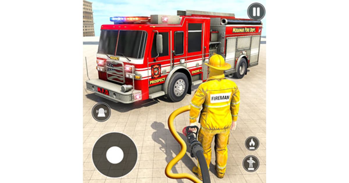 Drive A Fire Truck Free Online!