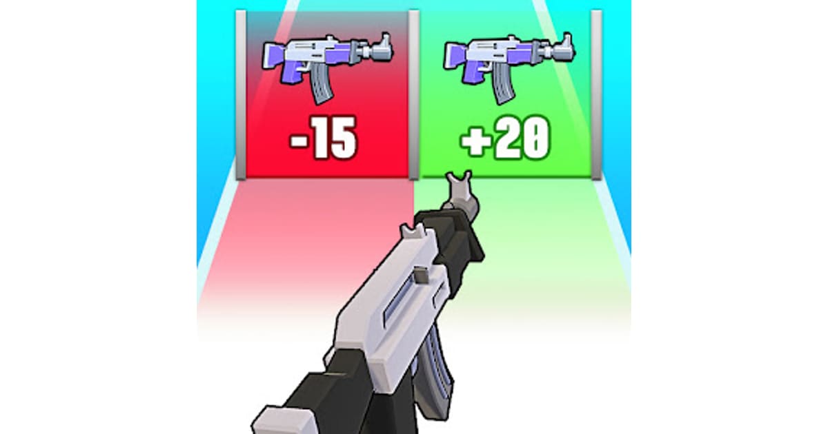 Craft Powerful Guns And Fire The Weapon!