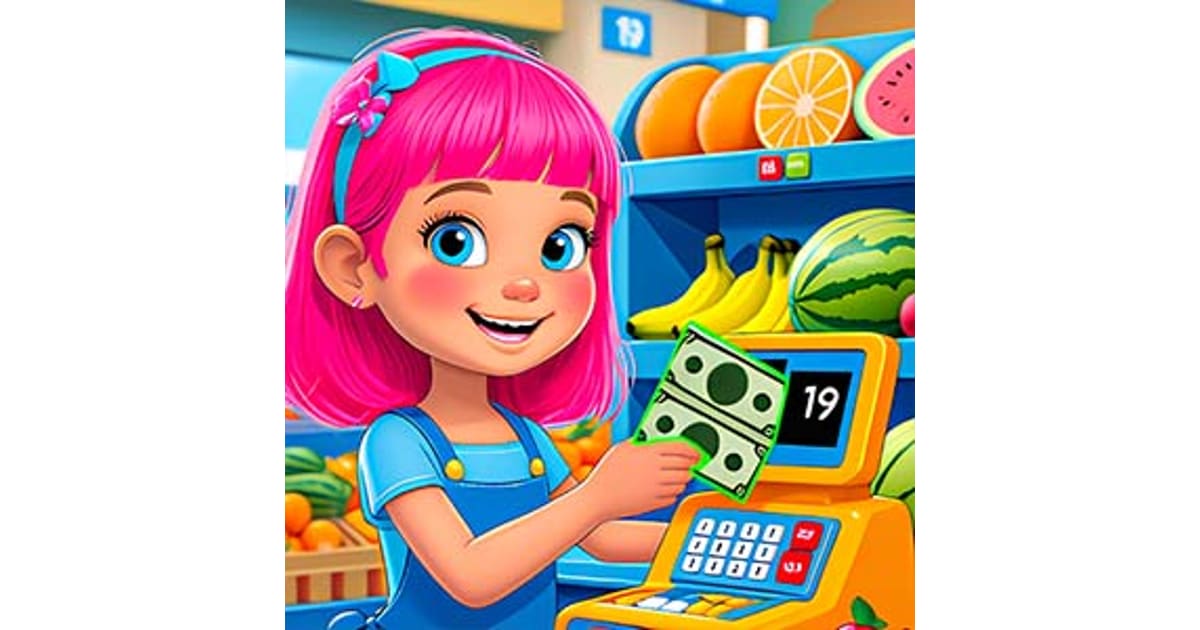 Play Little Supermarket Manager Free Online
