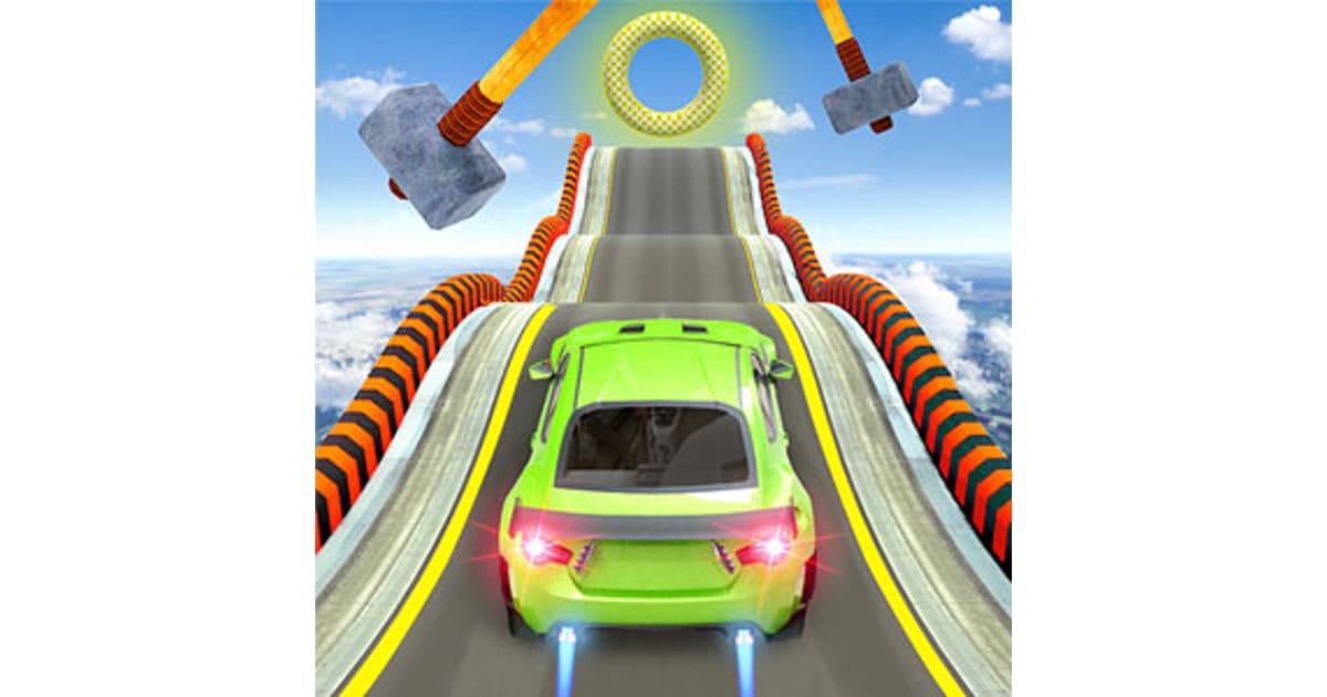 Drive With Mega Ramps Stunt Car