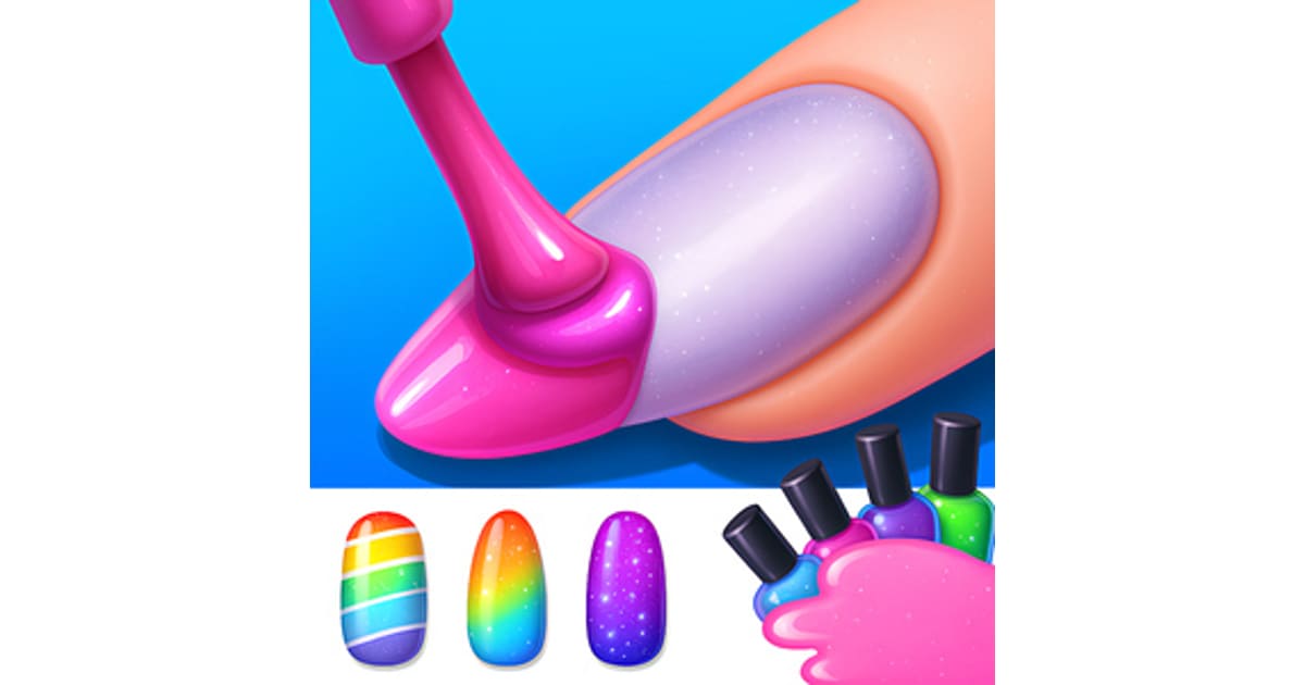 Nail Art Salon For Kids - Girl Game Unblocked | Mafa