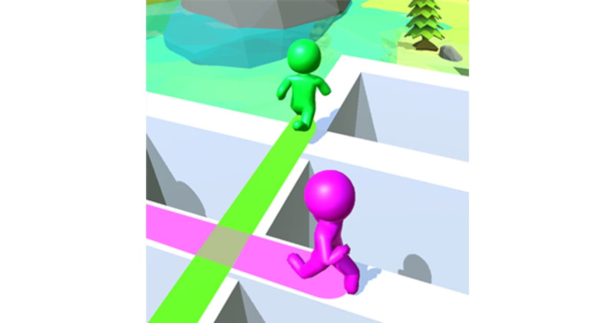 Paint Run 3D – Color Path Puzzle Free Online